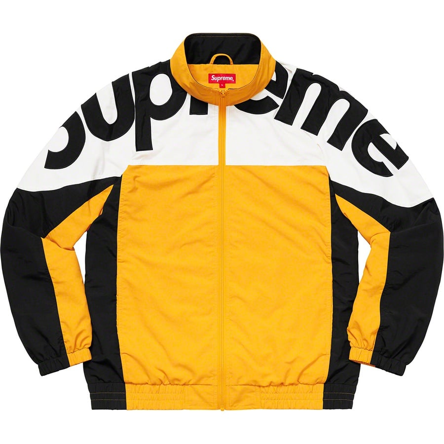 Details on Shoulder Logo Track Jacket Gold from fall winter
                                                    2019 (Price is $168)
