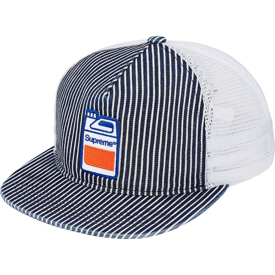 Details on Jug Mesh Back 5-Panel Hickory Stripe from fall winter
                                                    2019 (Price is $42)