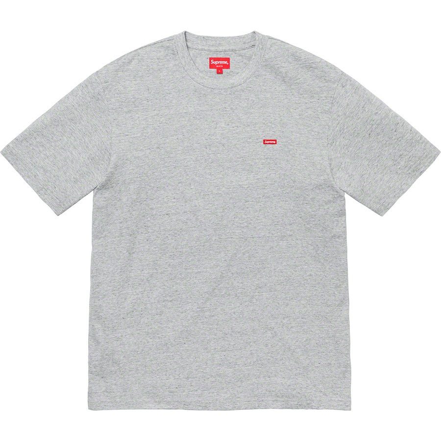 Details on Small Box Tee Heather Grey from fall winter
                                                    2019 (Price is $58)
