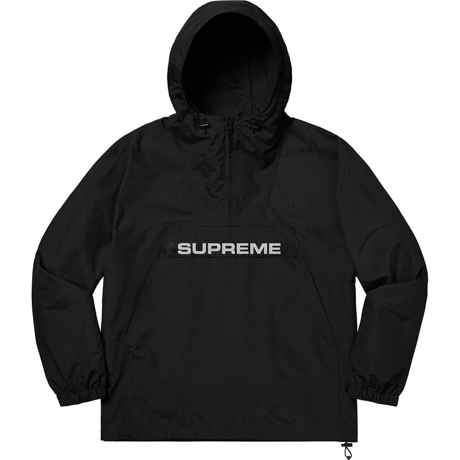 supreme Heavy Nylon Anorak BLACK Sサイズ