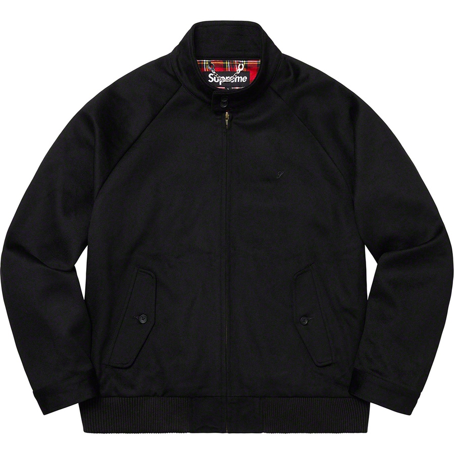 Details on Wool Harrington Jacket Black from fall winter 2019 (Price is $458)