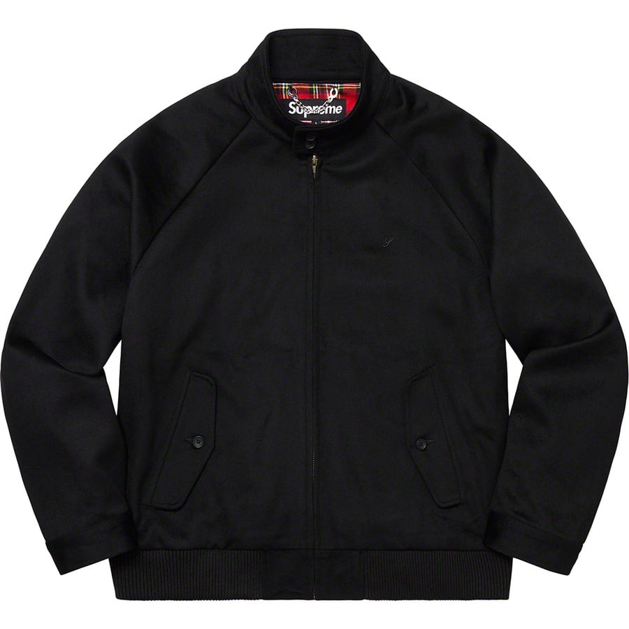 Details on Wool Harrington Jacket Black from fall winter
                                                    2019 (Price is $458)