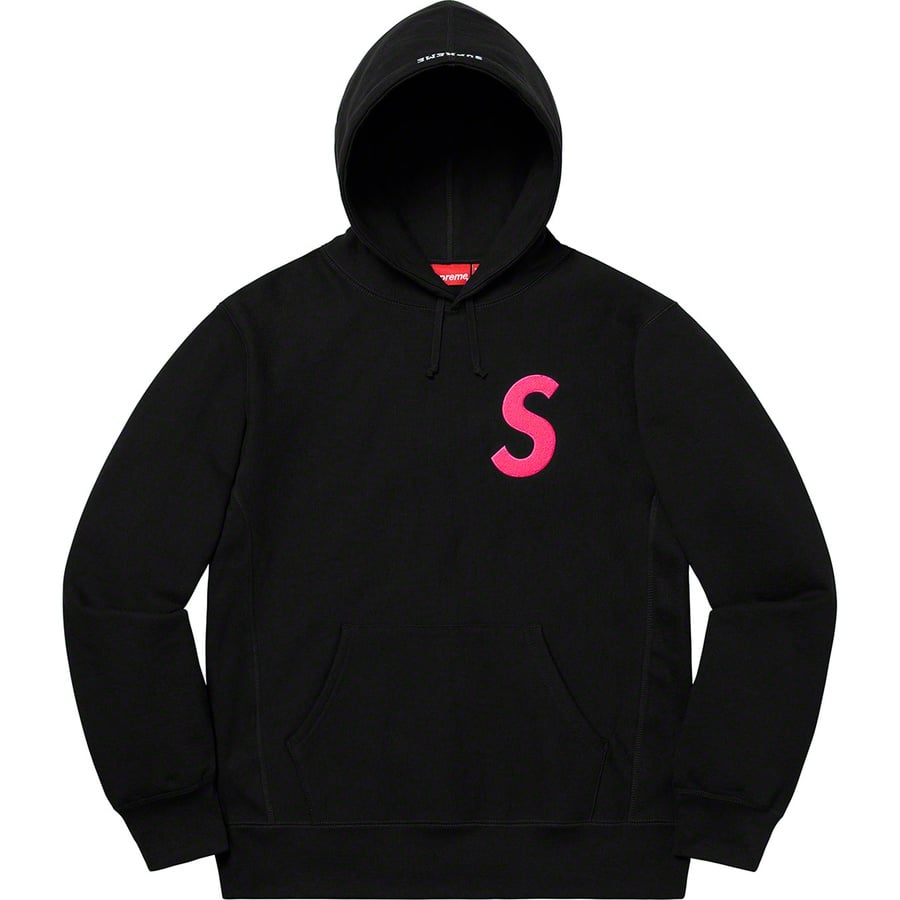 Details on S Logo Hooded Sweatshirt Black from fall winter
                                                    2019 (Price is $168)