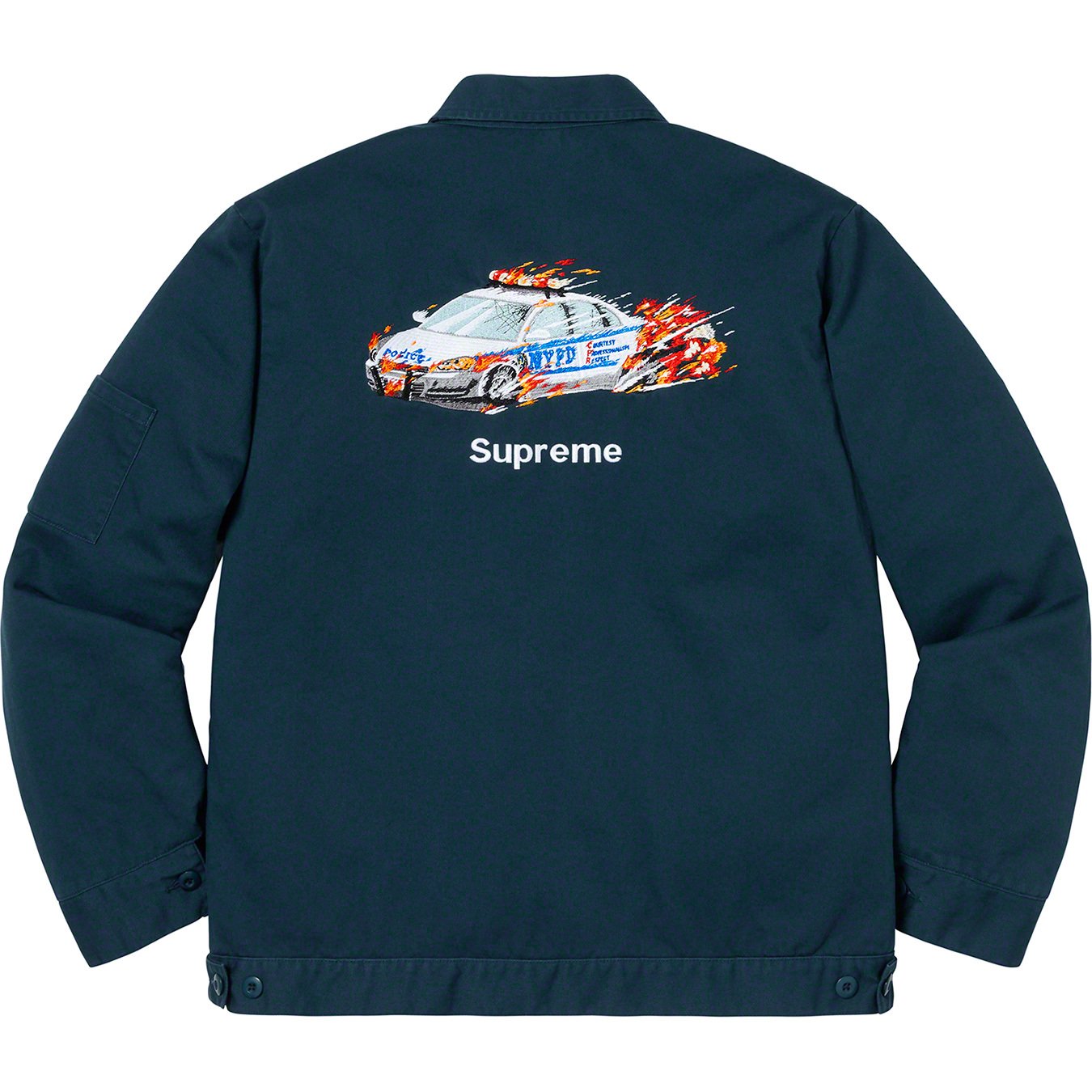 Cop Car Embroidered Work Jacket - fall winter 2019 - Supreme