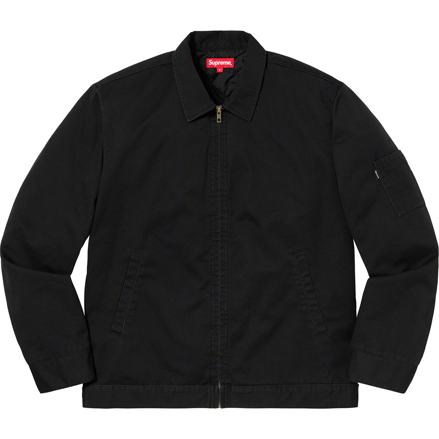 Details on Cop Car Embroidered Work Jacket Black from fall winter
                                                    2019 (Price is $188)