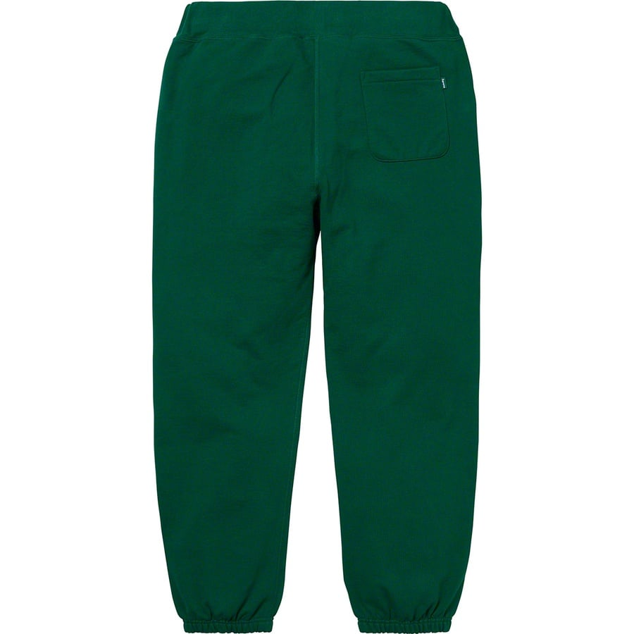 Details on S Logo Sweatpant Dark Green from fall winter 2019 (Price is $158)