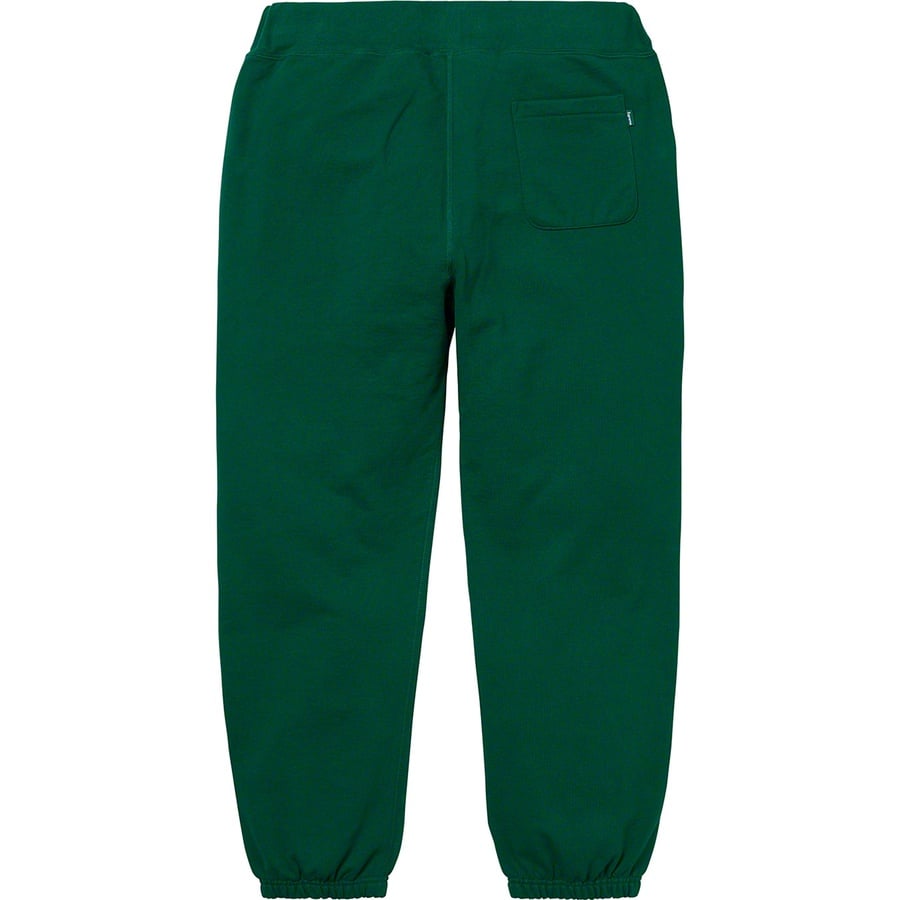 Details on S Logo Sweatpant Dark Green from fall winter
                                                    2019 (Price is $158)