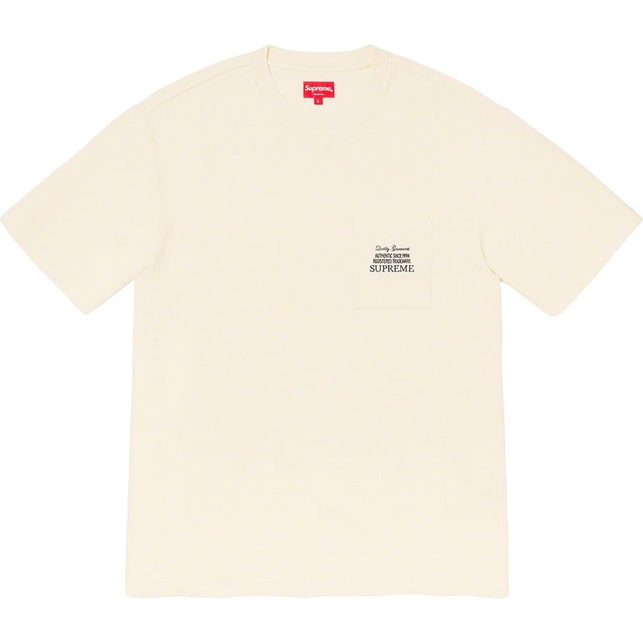 Details on Waffle Pocket Tee Natural from fall winter
                                                    2019 (Price is $78)