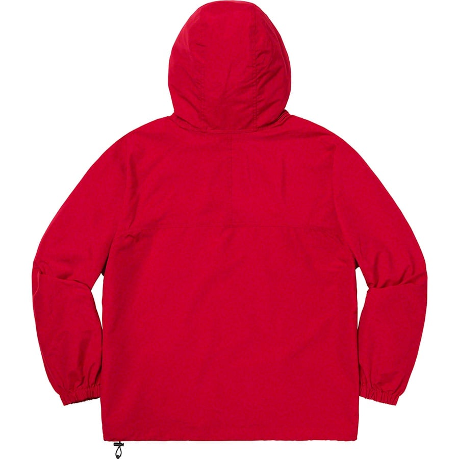 Details on Heavy Nylon Anorak Red from fall winter
                                                    2019 (Price is $168)