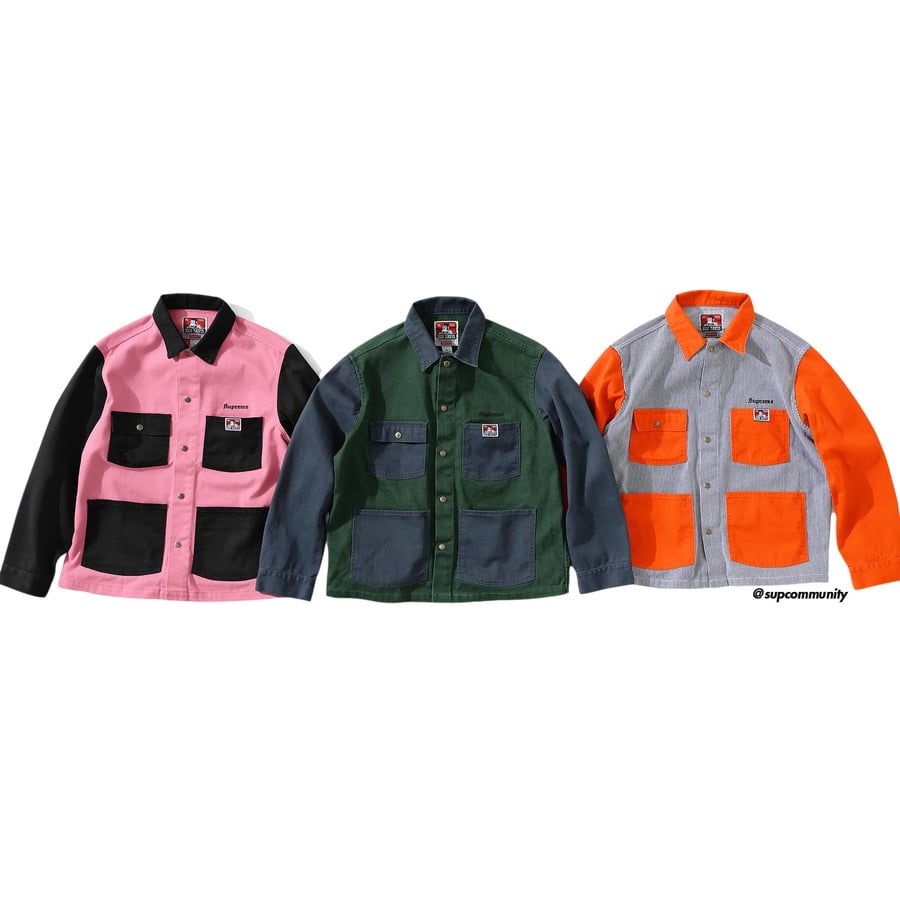 Supreme Supreme Ben Davis Chore Coat released during fall winter 19 season