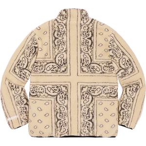 Reversible Bandana Fleece Jacket - Supreme Community