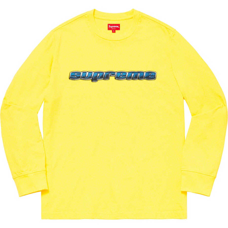 Details on Chrome Logo L S Top Yellow from fall winter 2019 (Price is $78)