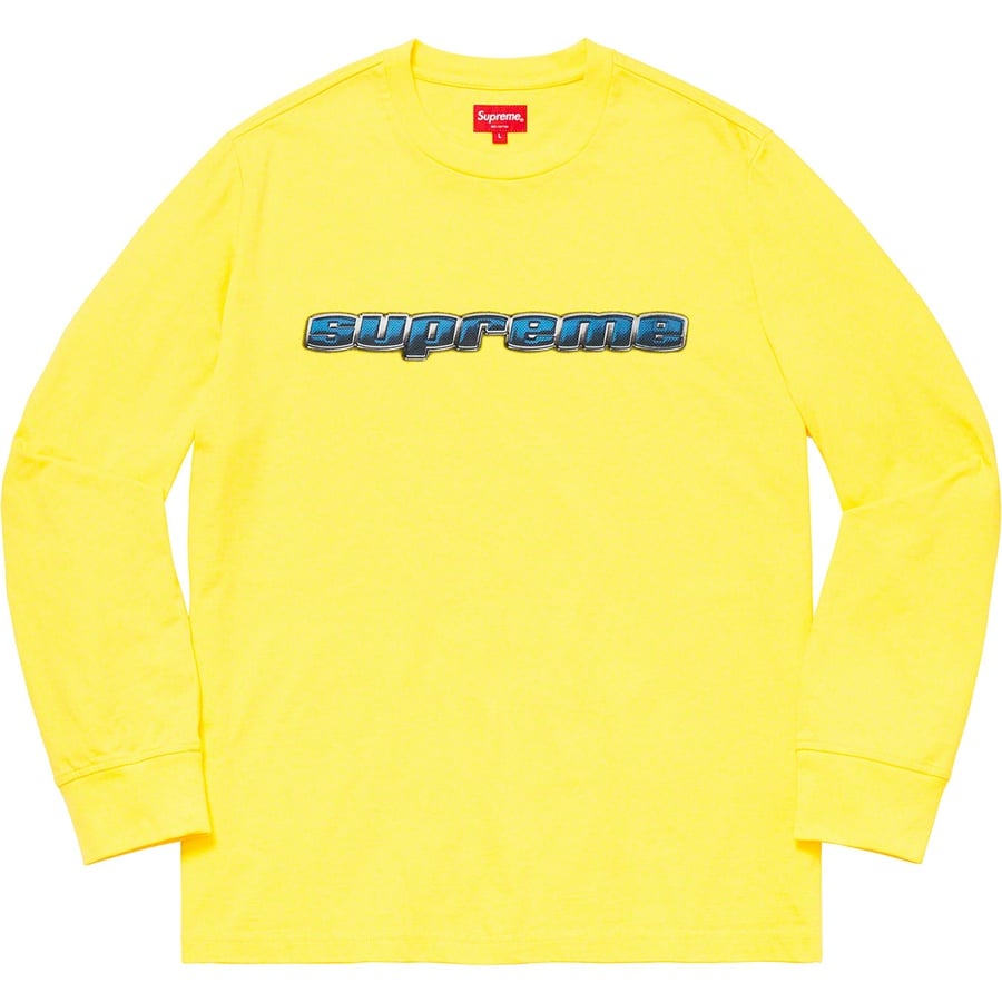 Details on Chrome Logo L S Top Yellow from fall winter
                                                    2019 (Price is $78)