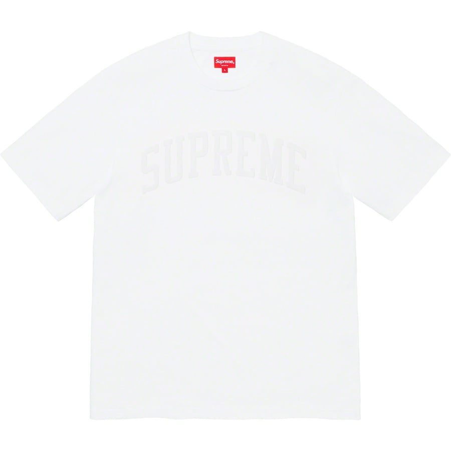 Details on Chenille Arc Logo S S Top White from fall winter
                                                    2019 (Price is $78)