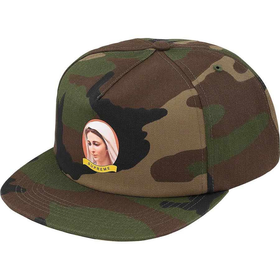 Details on Mary 5-Panel Woodland Camo from fall winter
                                                    2019 (Price is $42)