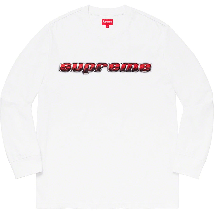 Details on Chrome Logo L S Top White from fall winter
                                                    2019 (Price is $78)