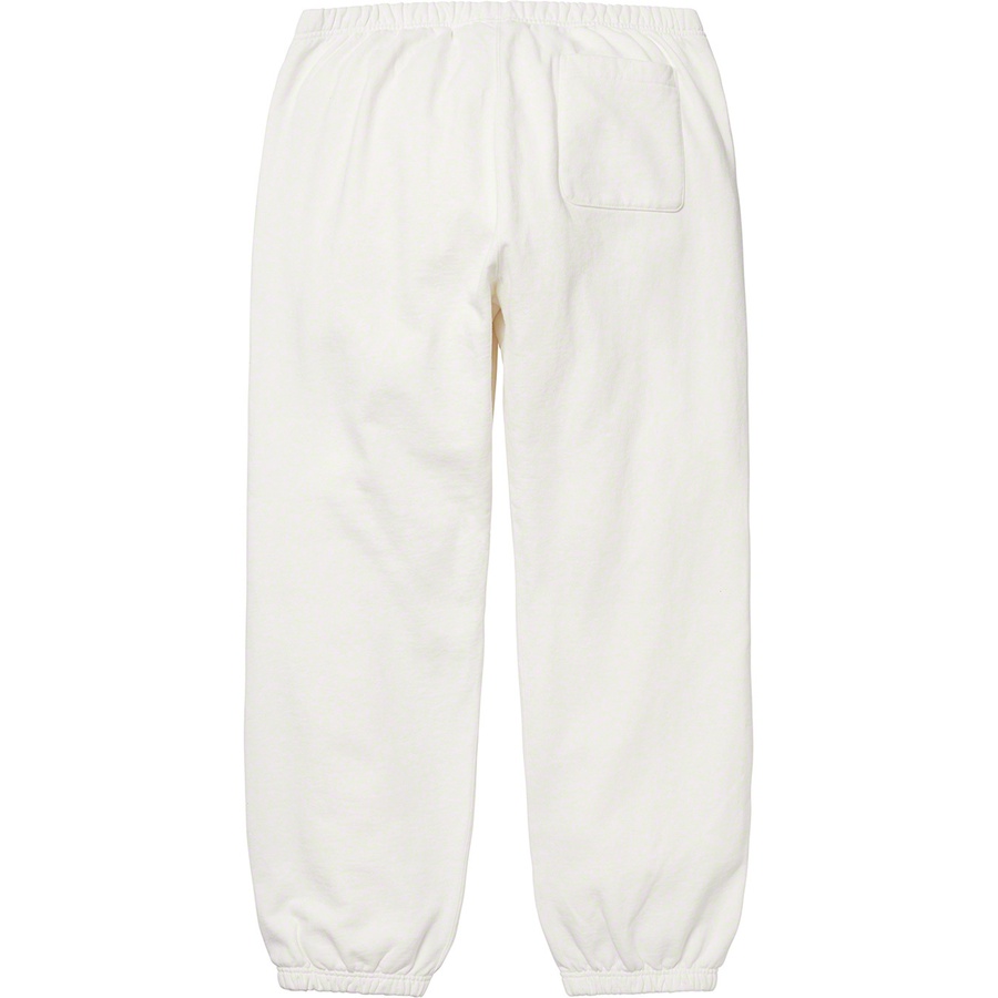 Details on Text Rib Sweatpant White from fall winter 2019 (Price is $148)