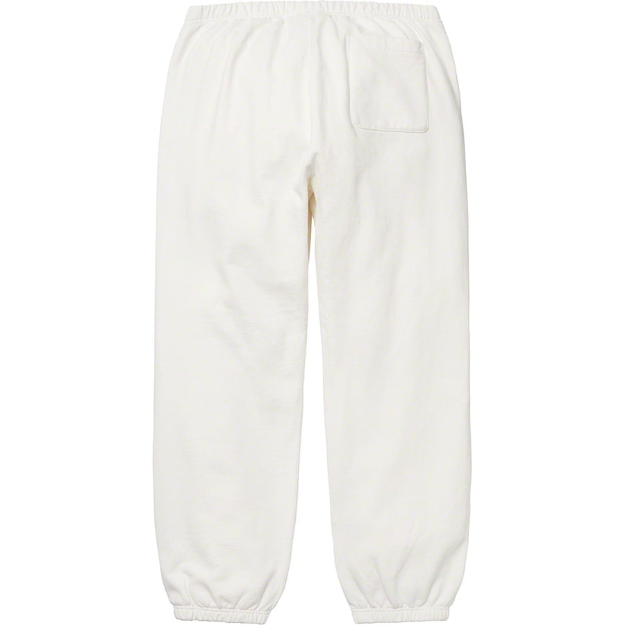 Details on Text Rib Sweatpant White from fall winter
                                                    2019 (Price is $148)