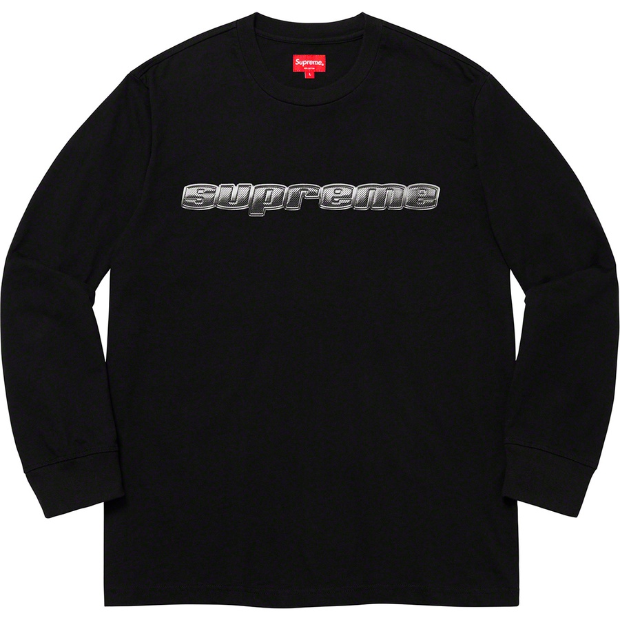 Details on Chrome Logo L S Top Black from fall winter
                                                    2019 (Price is $78)