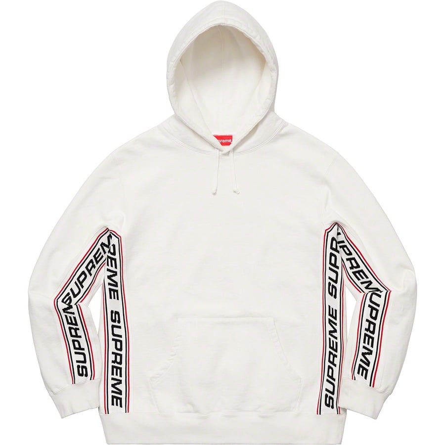 Details on Text Rib Hooded Sweatshirt White from fall winter
                                                    2019 (Price is $158)