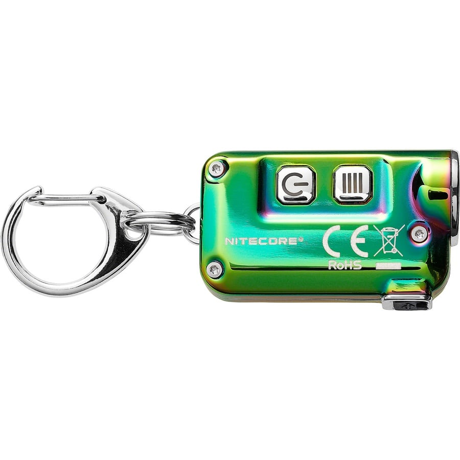 Details on Supreme NITECORE Tini Keychain Light Tropical from fall winter
                                                    2019 (Price is $48)