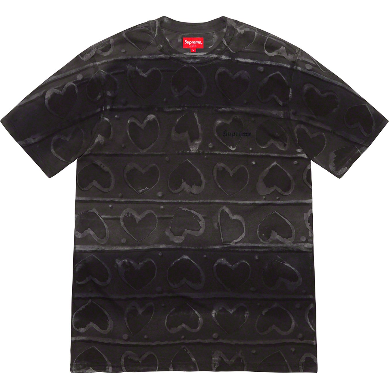 Hearts Dyed S/S Top - Supreme Community