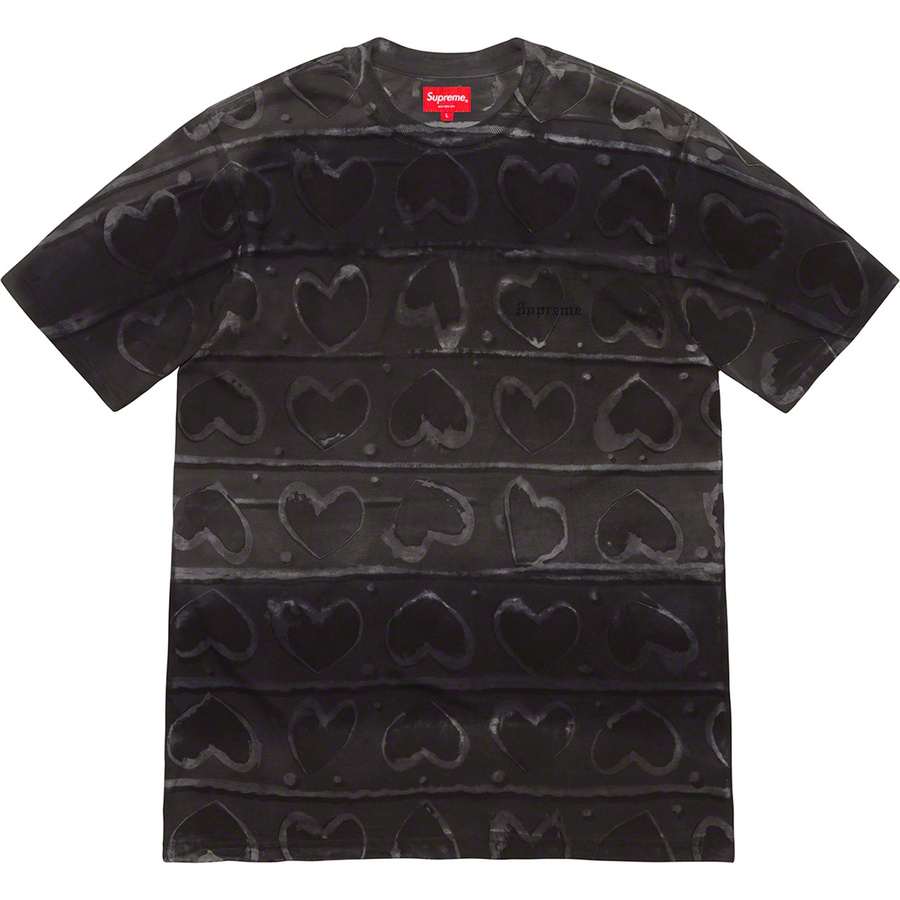 Details on Hearts Dyed S S Top Black from fall winter
                                                    2019 (Price is $68)
