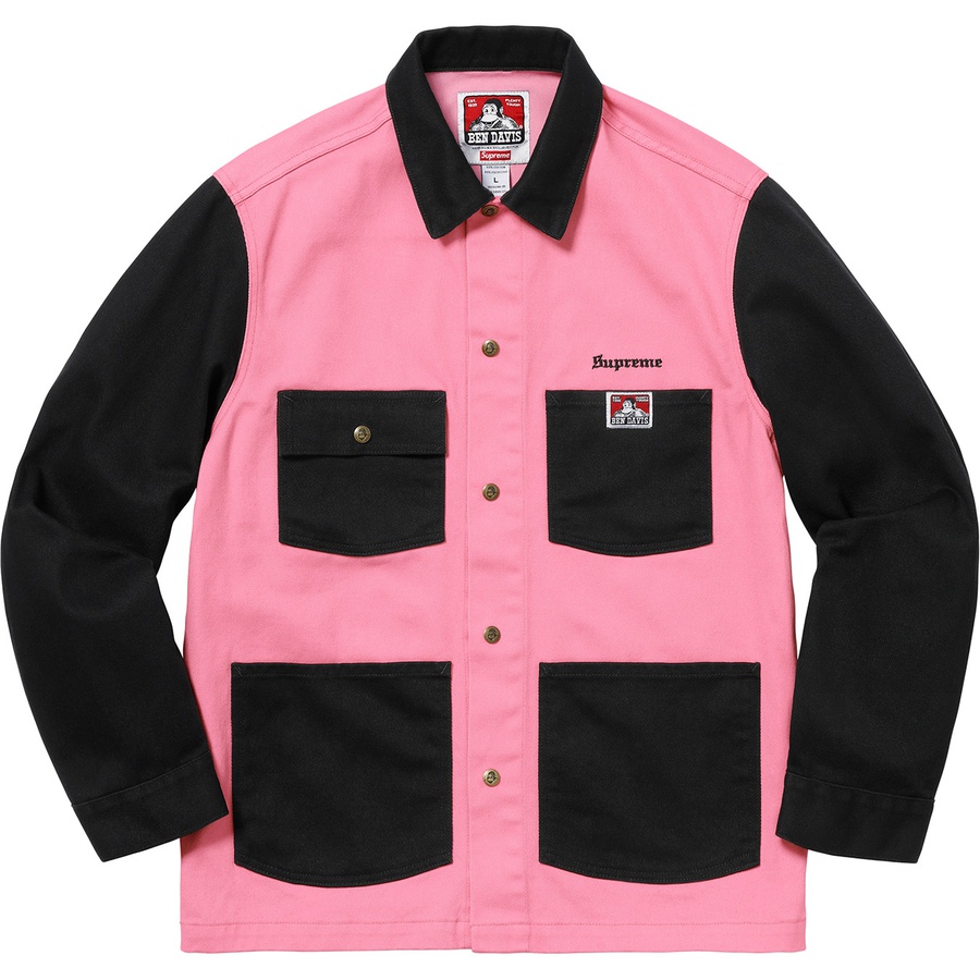 Supreme Supreme Ben Davis Chore Coat (FW19) - Black - $188