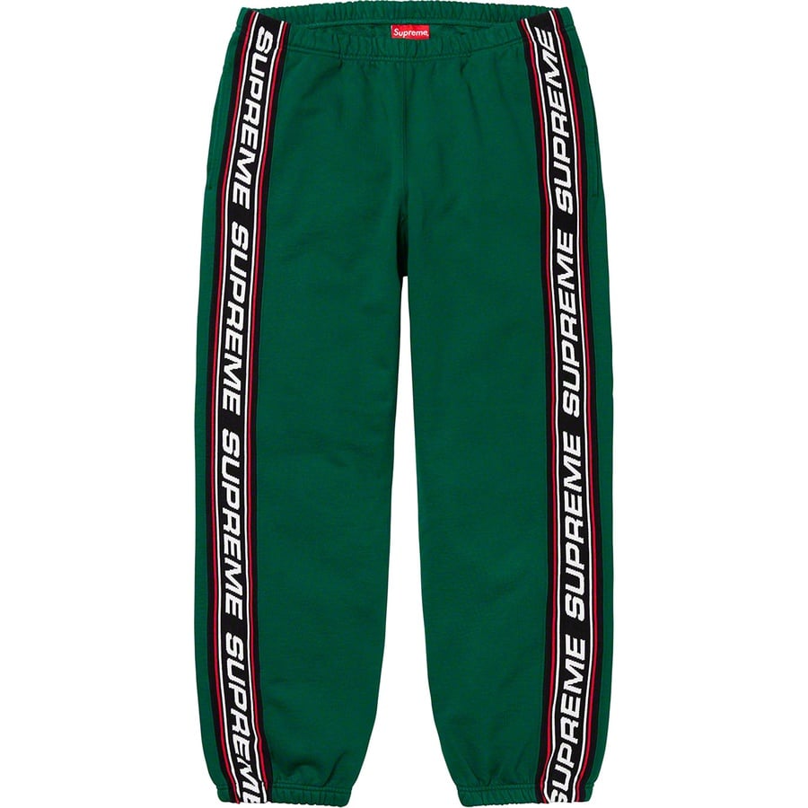 Details on Text Rib Sweatpant Dark Green from fall winter
                                                    2019 (Price is $148)