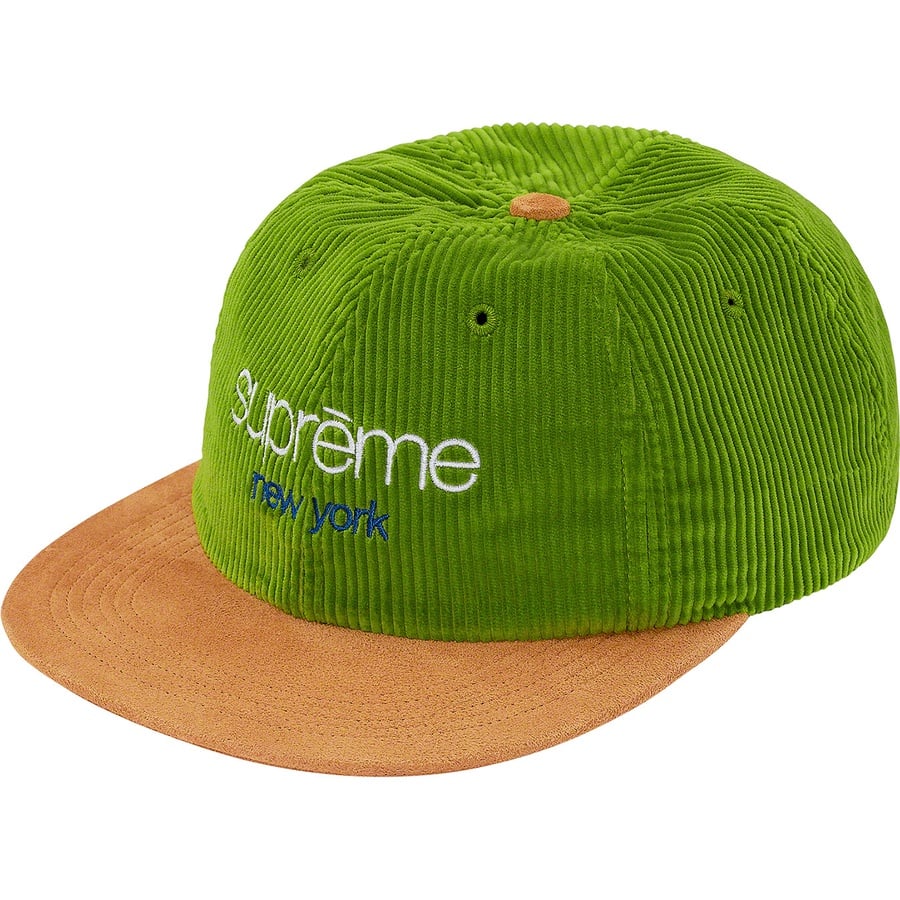 Details on Classic Logo Corduroy 6-Panel Lime from fall winter
                                                    2019 (Price is $54)