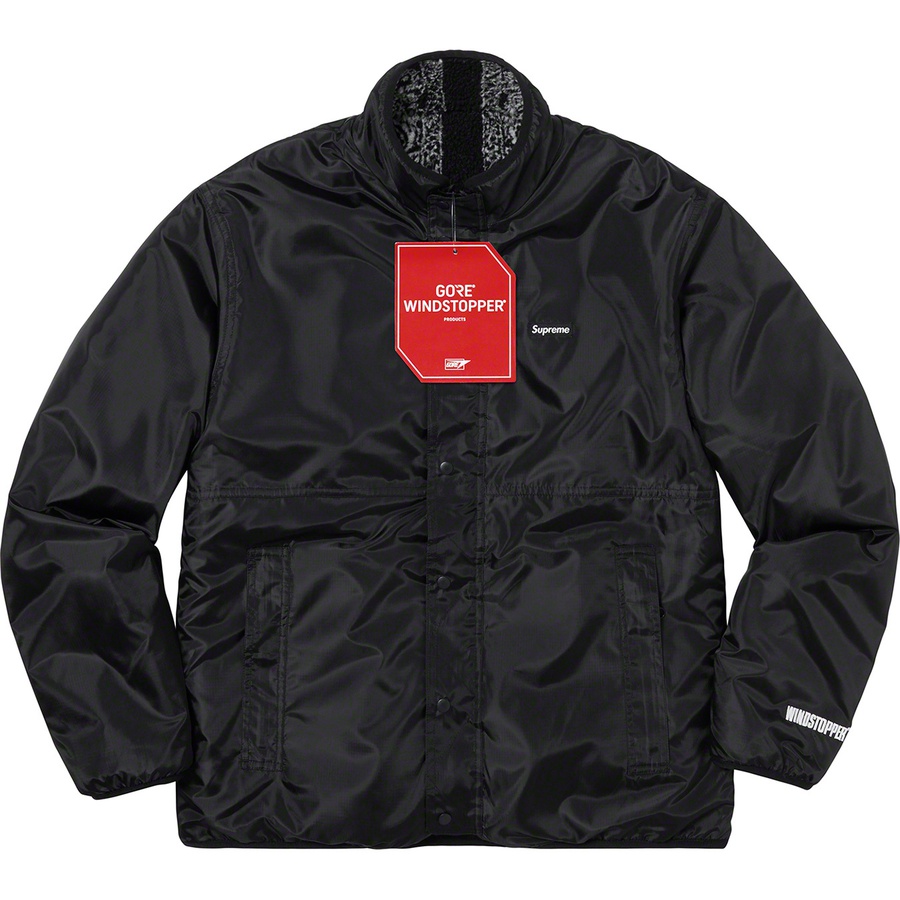 Details on Reversible Bandana Fleece Jacket Black from fall winter 2019 (Price is $228)
