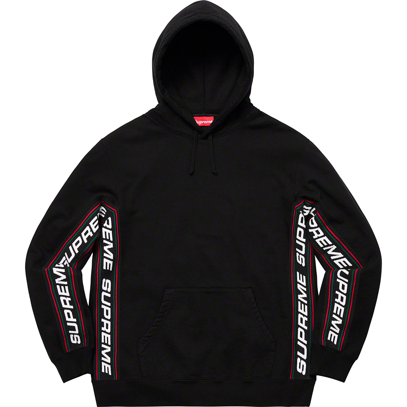 Text Rib Hooded Sweatshirt - fall winter 2019 - Supreme