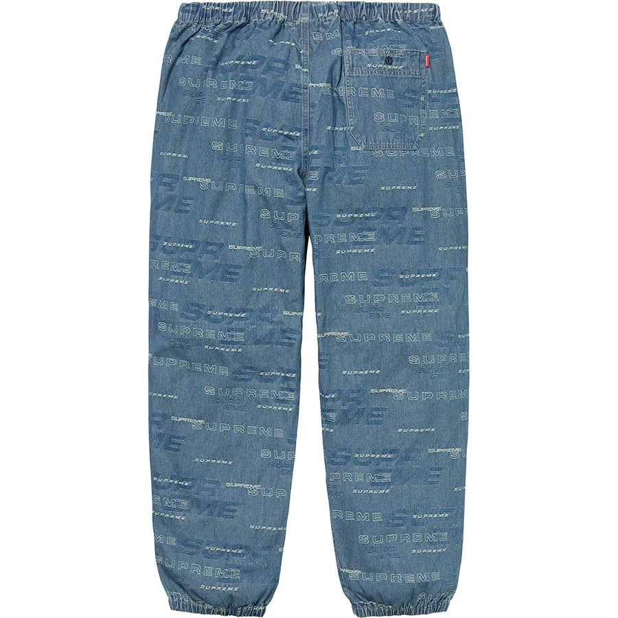 Details on Dimensions Logo Denim Skate Pant Blue from fall winter
                                                    2019 (Price is $138)