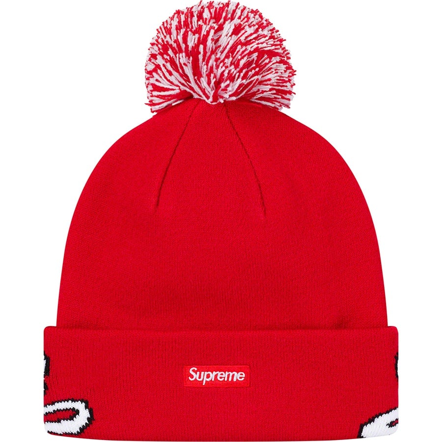 Details on New Era Script Cuff Beanie Red from fall winter
                                                    2019 (Price is $38)