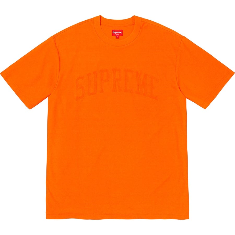 Details on Chenille Arc Logo S S Top Orange from fall winter
                                                    2019 (Price is $78)