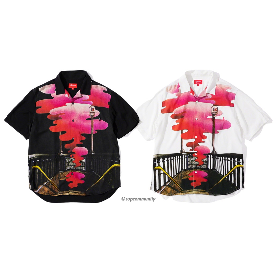 Supreme Supreme The Velvet Underground Rayon S S Shirt for fall winter 19 season