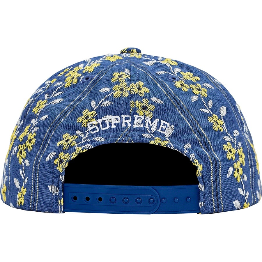 Details on Flower Jacquard 5-Panel Blue from fall winter
                                                    2019 (Price is $48)