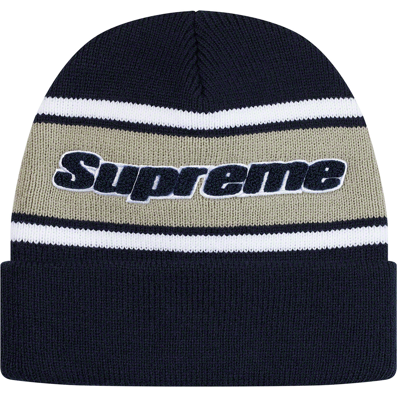 Chenille Stripe Beanie - fall winter 2019 - Supreme