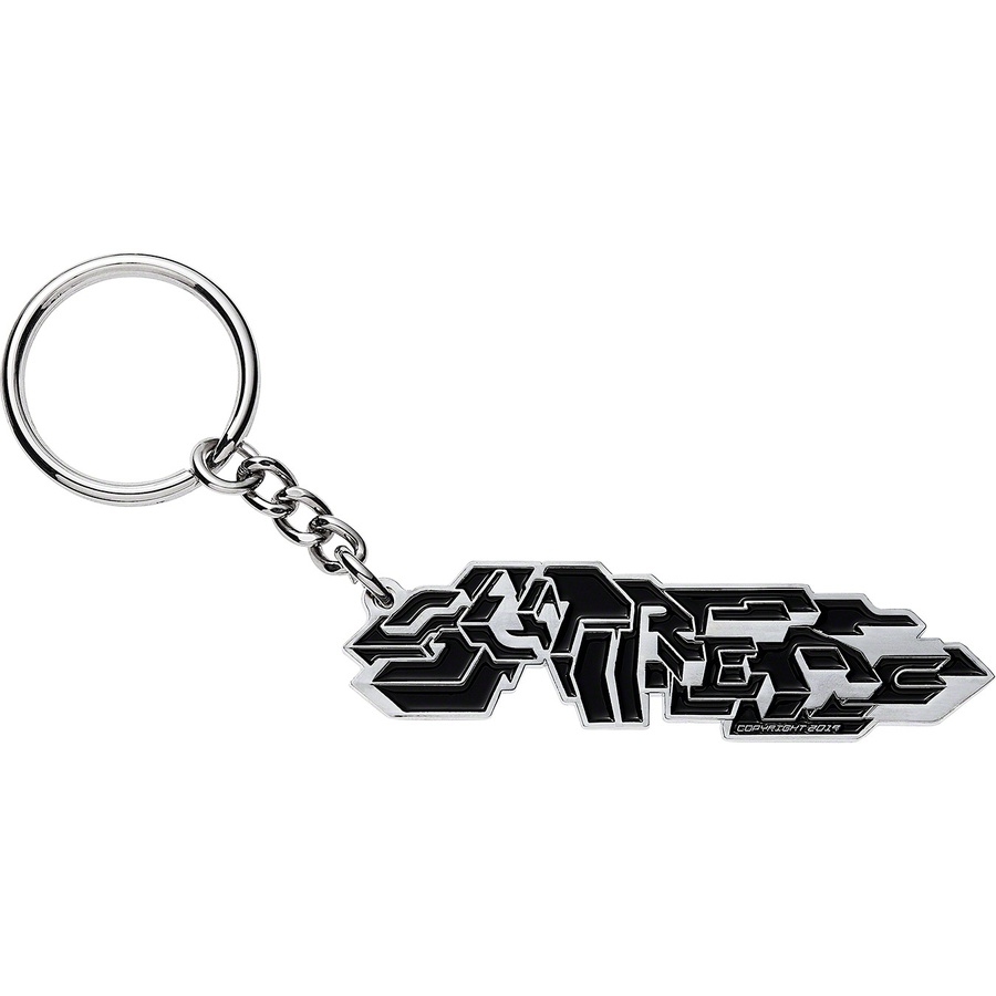 Details on Delta Logo Keychain Black from fall winter 2019 (Price is $24)