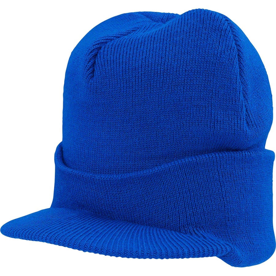 Details on Radar Beanie Royal Blue from fall winter
                                                    2019 (Price is $36)