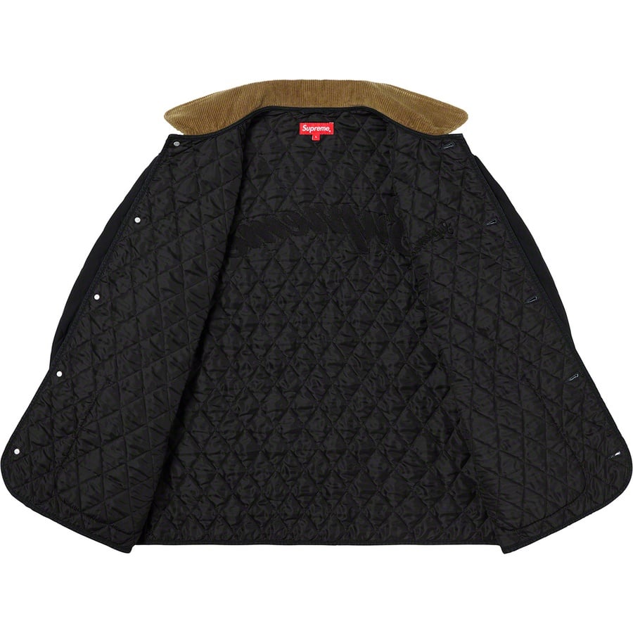 Details on Quilted Paisley Jacket Black from fall winter 2019 (Price is $188)