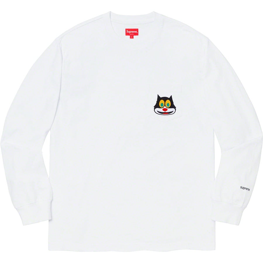 Details on Cat L S Pocket Tee White from fall winter 2019 (Price is $78)