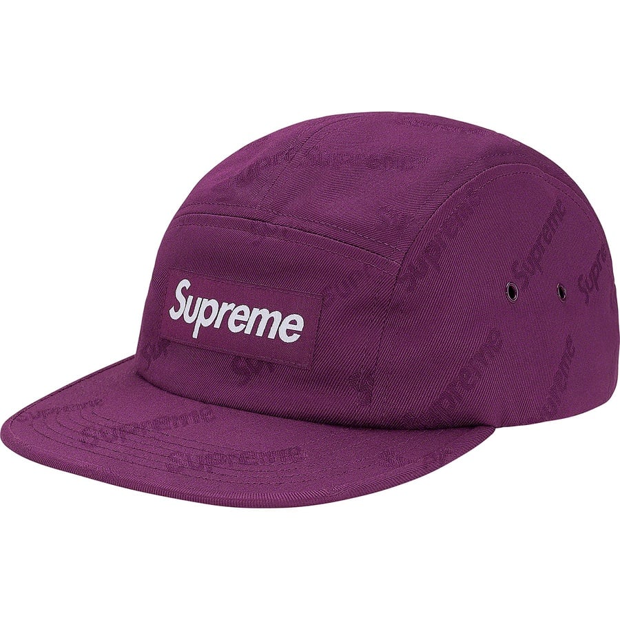 Details on Jacquard Logos Twill Camp Cap Purple from fall winter
                                                    2019 (Price is $48)