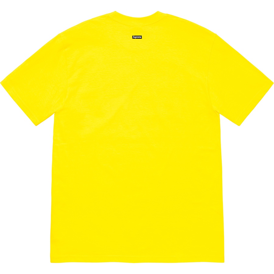Details on Supreme The Velvet Underground Drawing Tee Yellow from fall winter 2019 (Price is $48)
