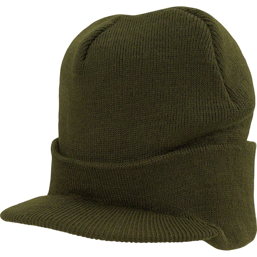 Supreme Radar Beanie (FW19) - Olive - $36