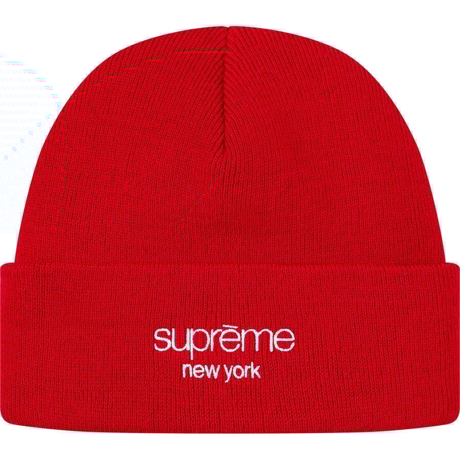Supreme Radar Beanie (FW19) - Red - $36
