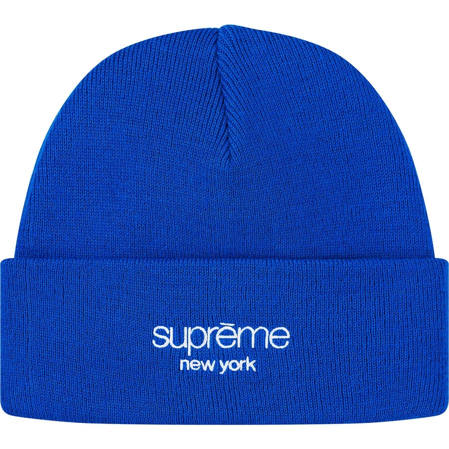 Supreme Radar Beanie (FW19) - Royal Blue - $36