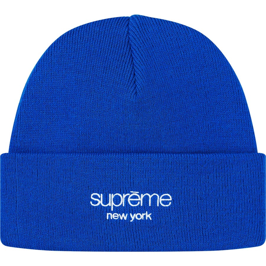 Details on Radar Beanie Royal Blue from fall winter
                                                    2019 (Price is $36)