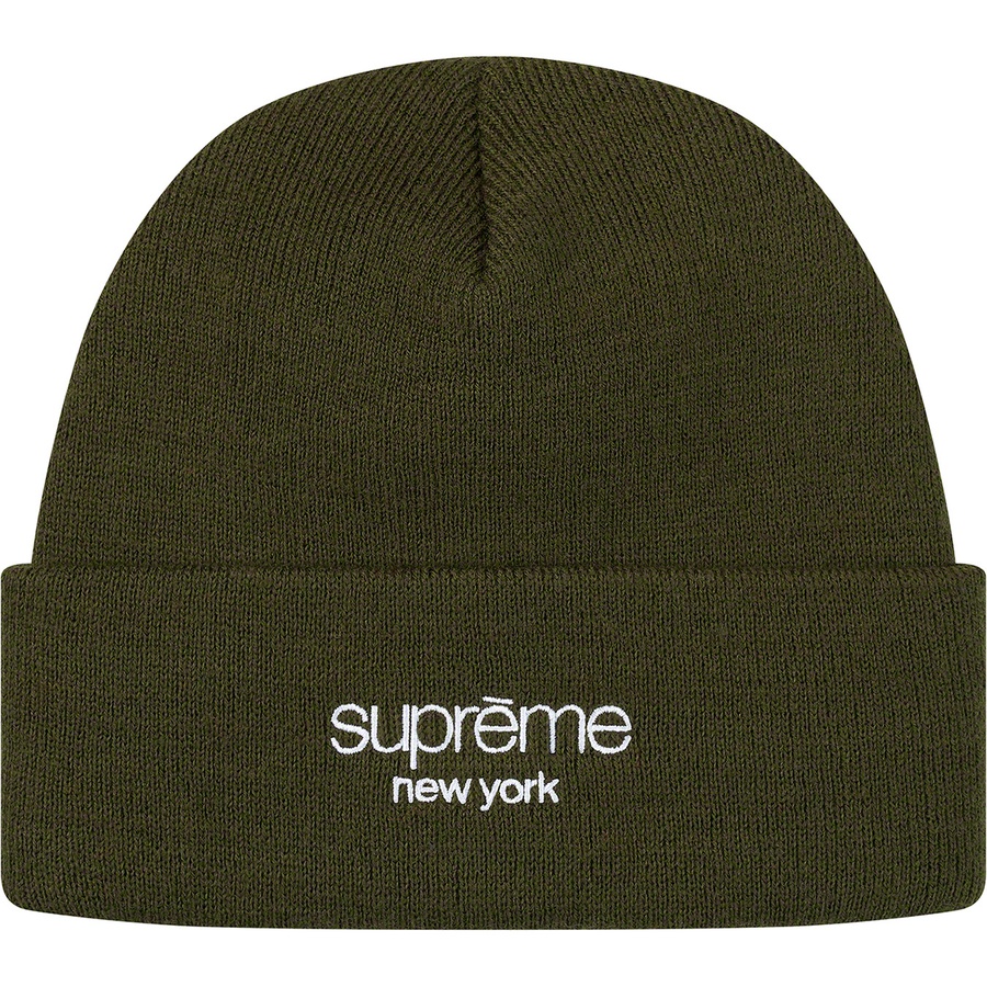 Supreme Radar Beanie (FW19) - Olive - $36