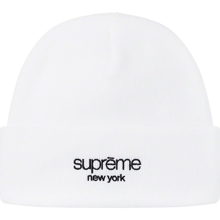 Supreme Radar Beanie (FW19) - White - $36